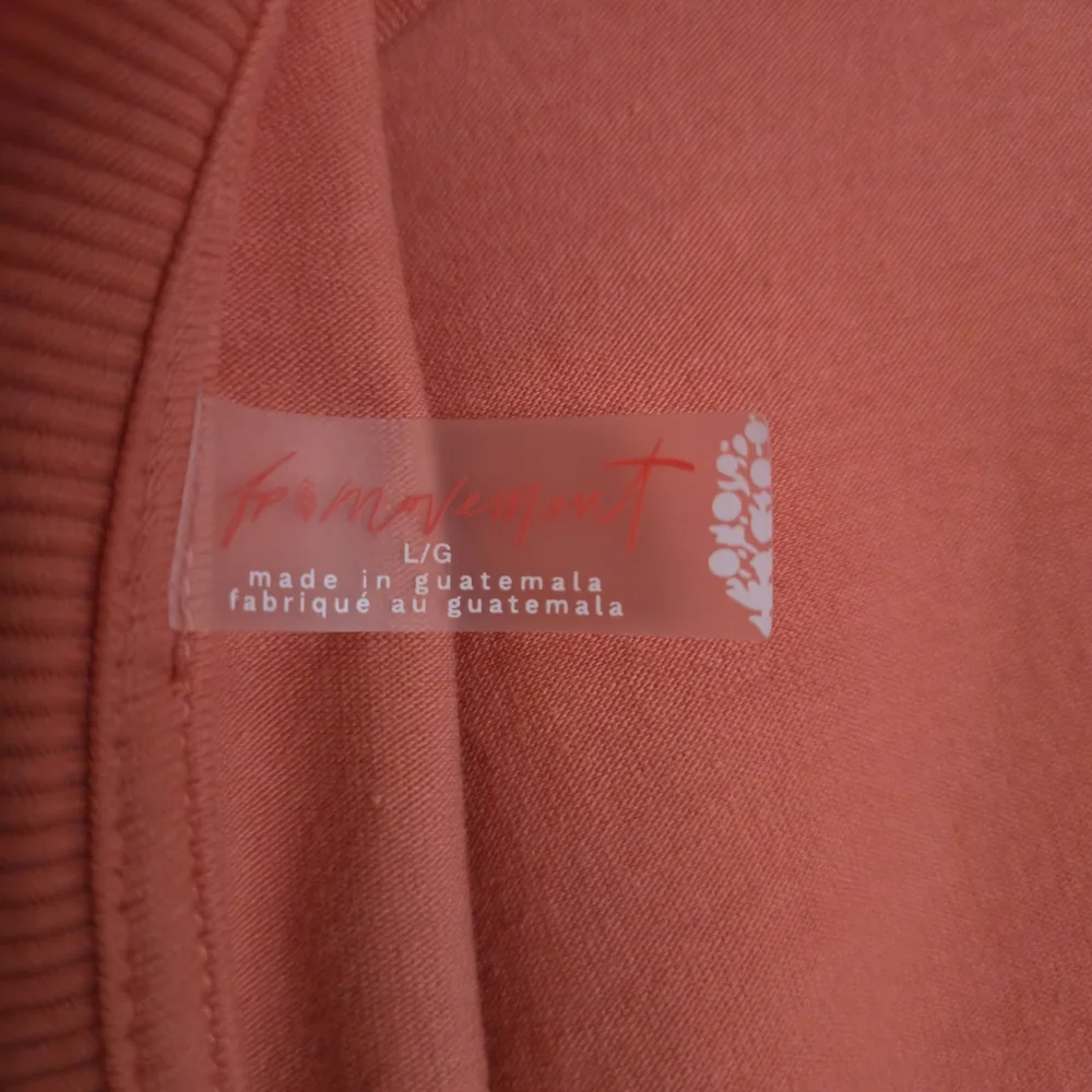 Free People Movement Hot Shot Tee Romper Pink Coral Size L Athleisure Cozy - Picture 8 of 10